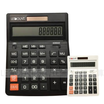 Optional Digits Dual Power Black Office Calculator for Business (CA1092A-B)